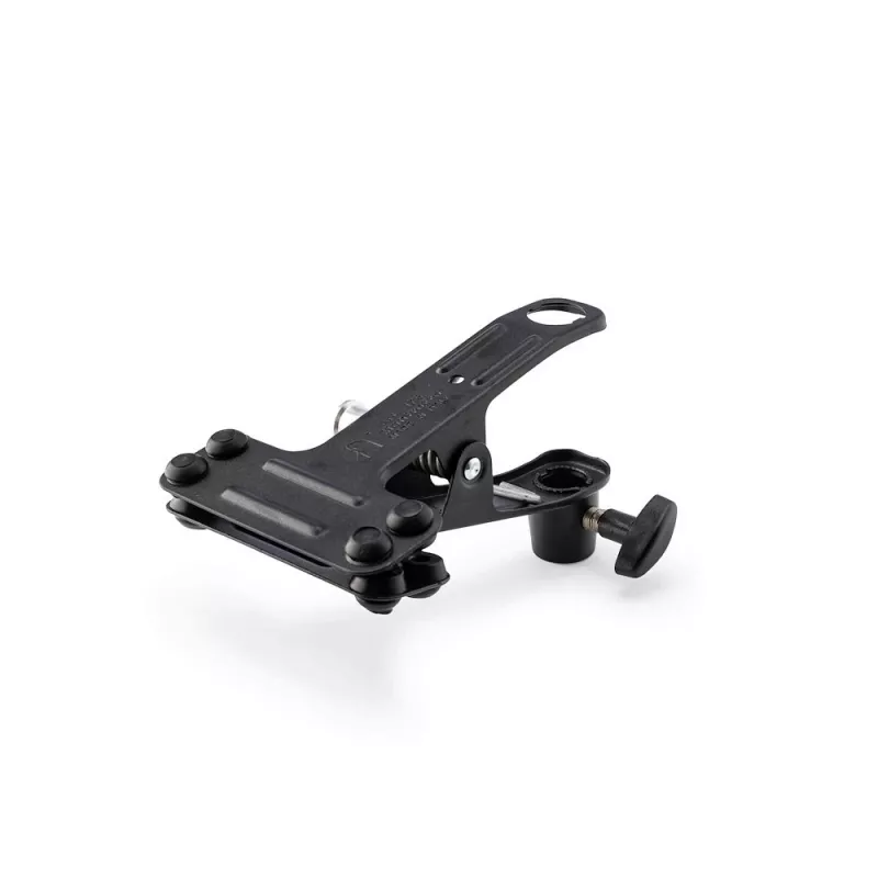 Manfrotto Spring Clamp – juodas, 55 mm žiotys, 1/4 inch-20 ir 3/8 inch-16 sriegiai