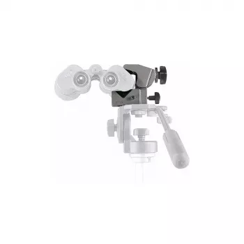 Manfrotto Super Clamp 035BN Black Aluminum Jaw Clamp with 16mm Hexagonal Socket and 5/8 inch Receiver, Load Capacity 15 kg