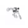Manfrotto Super Clamp 035BN Black Aluminum Jaw Clamp with 16mm Hexagonal Socket and 5/8 inch Receiver, Load Capacity 15 kg