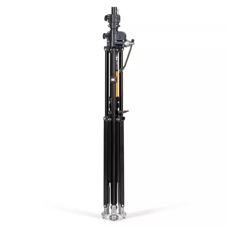 Manfrotto Super Wind-Up Stand Black Steel