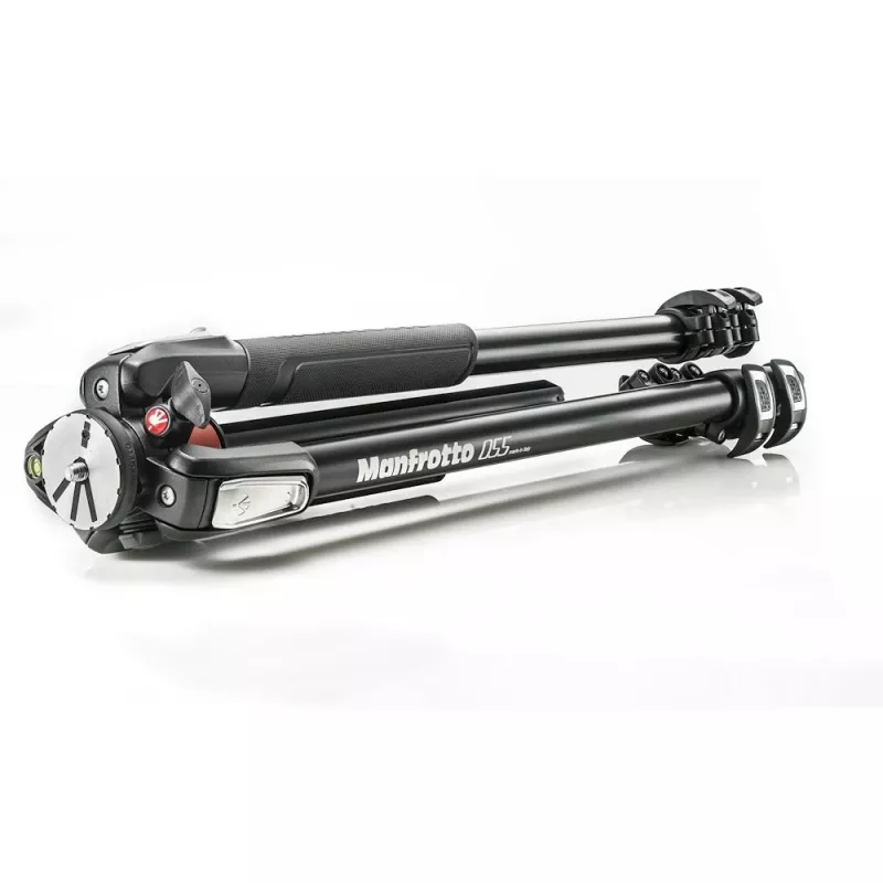 Manfrotto 055XPRO3 Tripod su 3 sekcijomis, aliuminis, juodas
