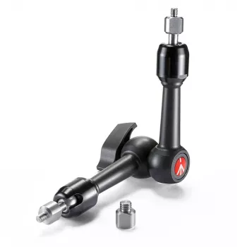 Manfrotto Variable Friction Arm - 24cm MINI Magic Arm, juodas, aliuminis, 3 kg talpa