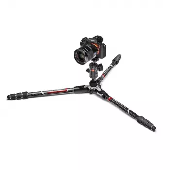 Manfrotto Trumpas Centrinis Stulpelis „Befree“ Trikojui – Juodas