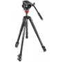 Manfrotto 190 Video Tripod Kit su 500AH Fluid galvute