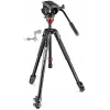 Manfrotto 190 Video Tripod Kit su 500AH Fluid galvute