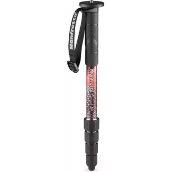 Manfrotto Element MII Aliuminis monopodas, raudonas (MMELMIIA5RD)