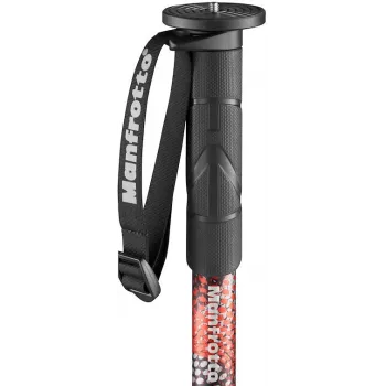 Manfrotto Element MII Aliuminis monopodas, raudonas (MMELMIIA5RD)