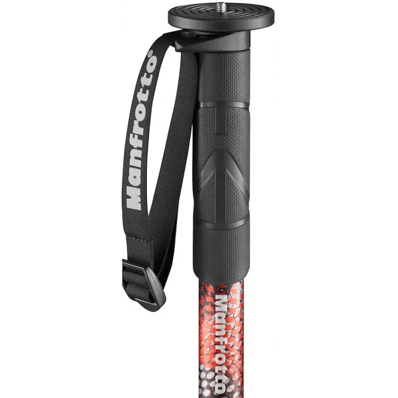 Manfrotto Element MII Aliuminis monopodas, raudonas (MMELMIIA5RD)