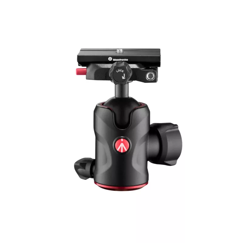Manfrotto MH496 Ball Head su Q6 plokštele