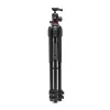 Manfrotto 190X Aliumininis trikojis su 496RC2 rutuline galvute (juodas)