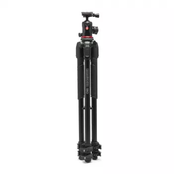 Manfrotto 190X Aliumininis trikojis su 496RC2 rutuline galvute (juodas)