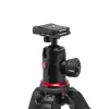 Manfrotto 190X Aliumininis trikojis su 496RC2 rutuline galvute (juodas)