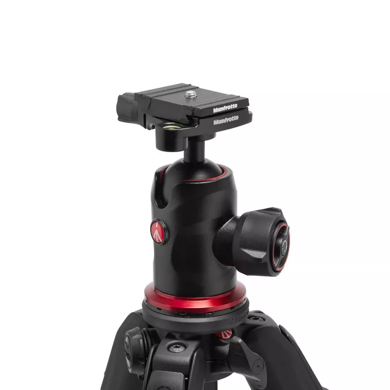 Manfrotto 190X Aliumininis trikojis su 496RC2 rutuline galvute (juodas)