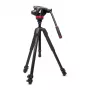 Manfrotto 055 Video Alu Black with 502AH Head