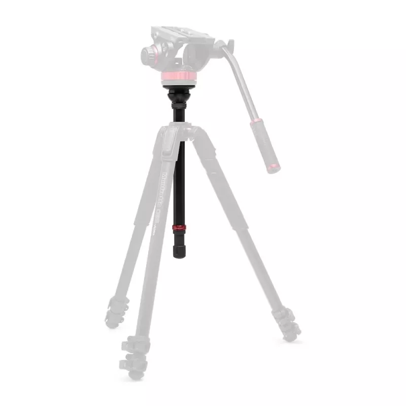 Manfrotto 055 Video Alu Black with 502AH Head