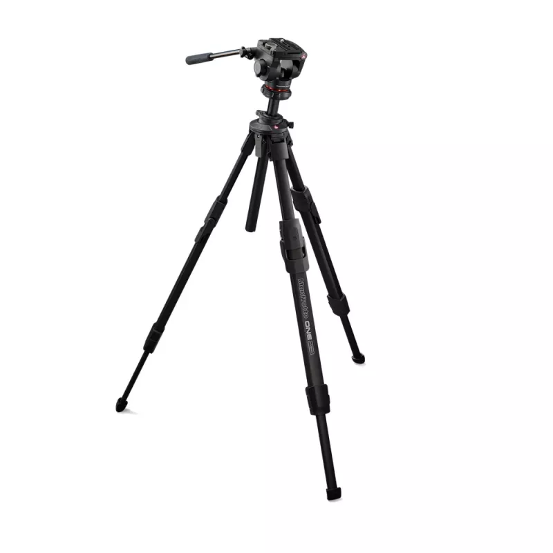 Manfrotto ONE Aliumininis Trikojis su 500X Fluid Galvute