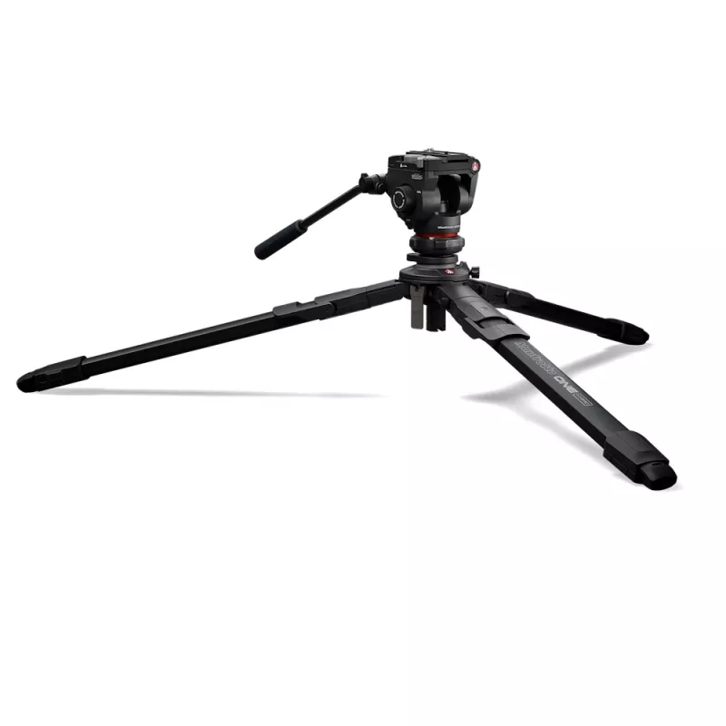 Manfrotto ONE Aliumininis Trikojis su 500X Fluid Galvute