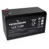 TECNOWARE Power Battery 12V 7.2Ah AGM VRLA su Faston 6.3mm gnybtais