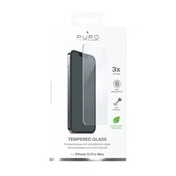 PURO grūdinto stiklo ekrano apsauga, skirta iPhone 14 Plus / iPhone 13 Pro Max