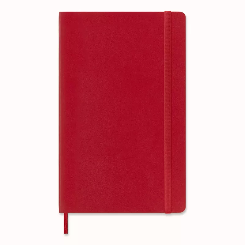Moleskine Monochromatic Notebook Large Red Softcover Ruled 192 Pages 13x21 cm