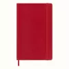 Moleskine Monochromatic Notebook Large Red Softcover Ruled 192 Pages 13x21 cm