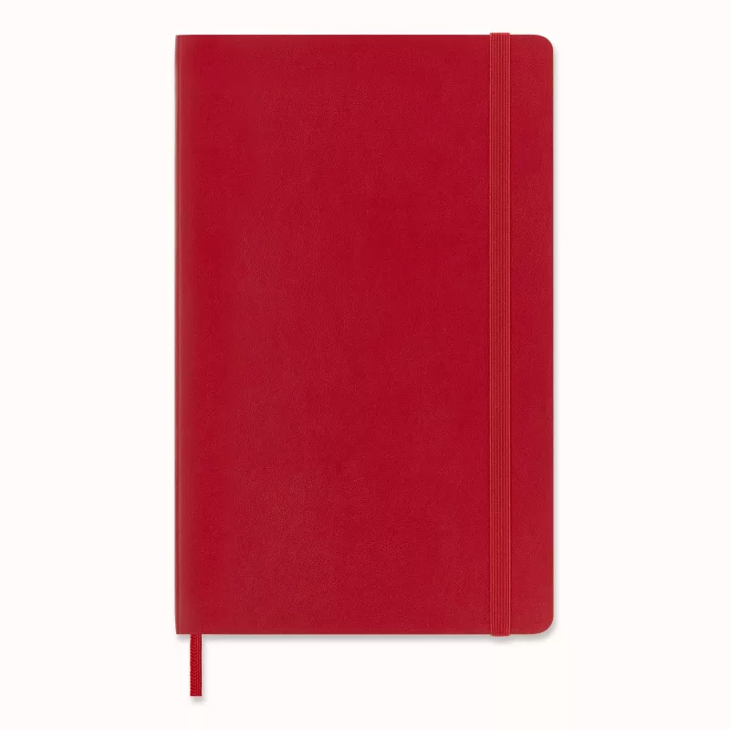 Moleskine Monochromatic Notebook Large Red Softcover Ruled 192 Pages 13x21 cm