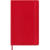 Moleskine Monochromatic Notebook Large Red Softcover Ruled 192 Pages 13x21 cm