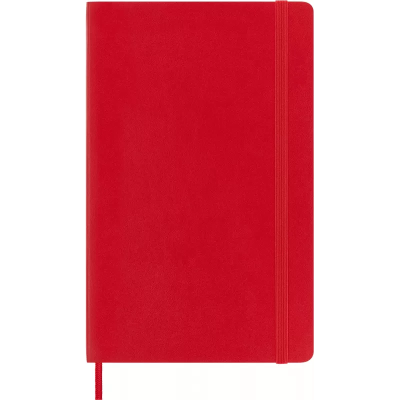 Moleskine Monochromatic Notebook Large Red Softcover Ruled 192 Pages 13x21 cm