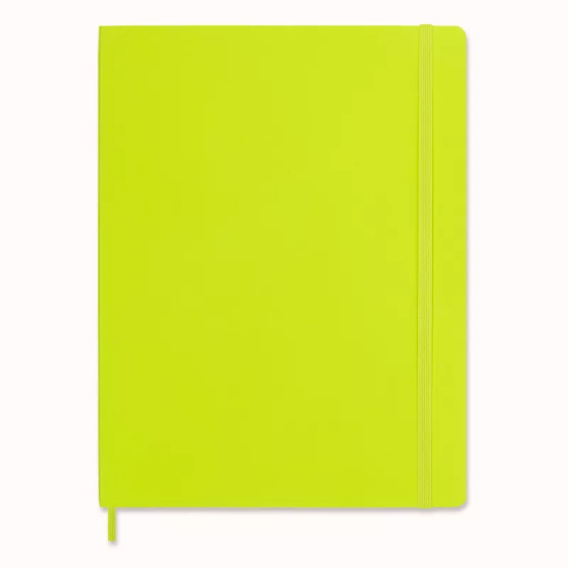 Moleskine Classic Notebook Soft Cover A4 Plain Light Green