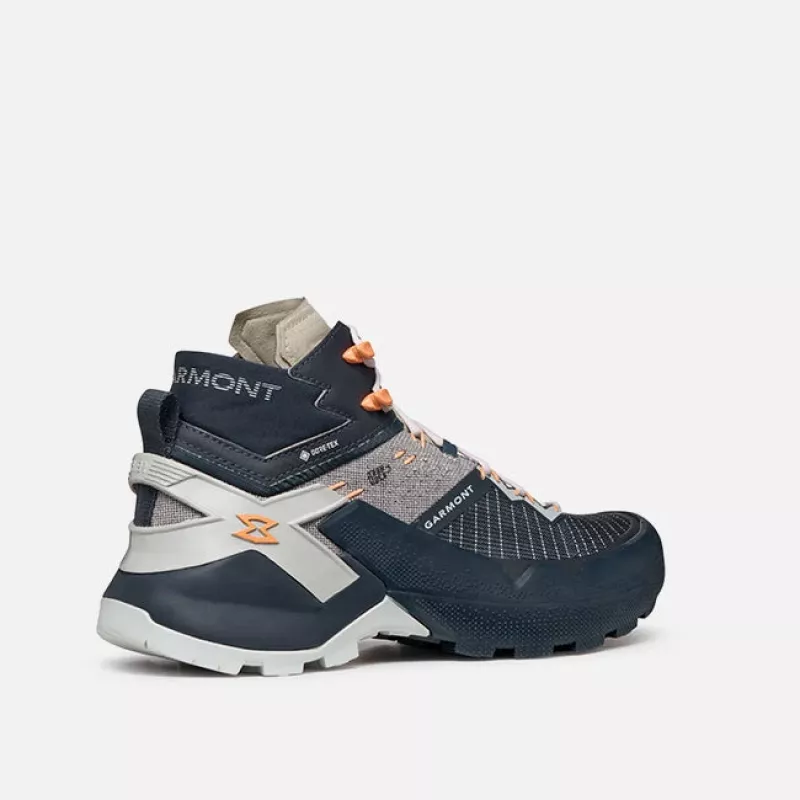 Garmont 9.81 Onyx Mid GTX Women's Hiking Shoes - Nights Blue/Lunar Grey, EU 39.5