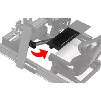 SABELT SIM RACING Keyboard Tray, Adjustable Keyboard Holder - Black
