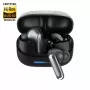 JLab Epic Pods ANC True Wireless Earbuds su hibridiniu aktyviu triukšmo slopinimu, Bluetooth 5.3, IP55, 50h veikimo laikas, juoda