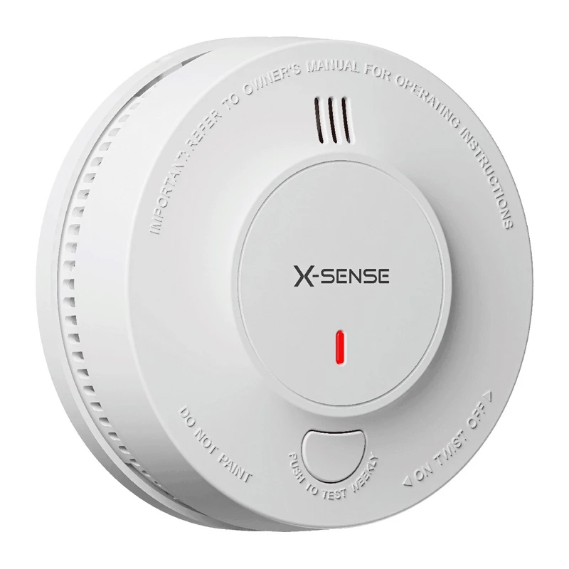 X-Sense SD19 Dūmų detektorius su 10 metų baterija, 122 x 45 mm (ZASXS00156WEU)