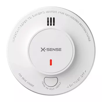 X-Sense SD19 Dūmų detektorius su 10 metų baterija, 122 x 45 mm (ZASXS00156WEU)