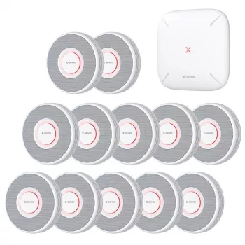 X-Sense XS0B-MR121 12+1 RF dūmų detektorių rinkinys su šliuzu