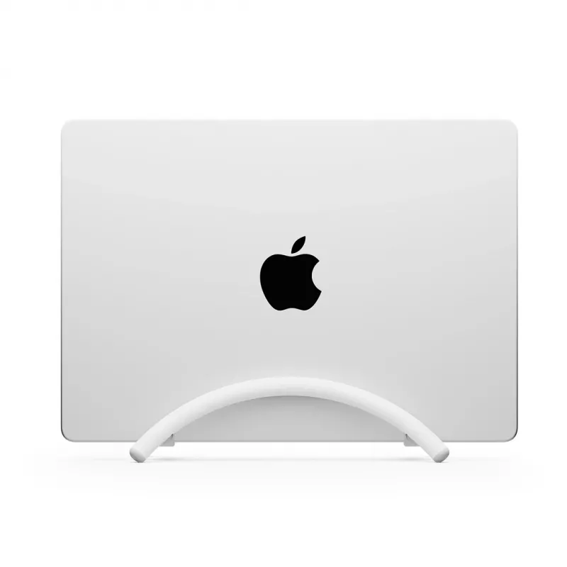 Twelve South BookArc Flex vertikalus stovas nešiojamam kompiuteriui, skirtas MacBook - baltas