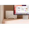 Twelve South BookArc Flex vertikalus stovas nešiojamam kompiuteriui, skirtas MacBook - baltas