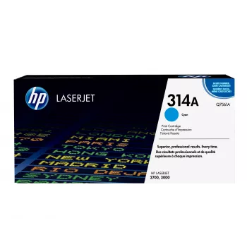 HP 314A Original Toner Cartridge Cyan Q7561A