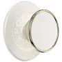 Popsockets Round Luxe Coconut Creme Enamel MagSafe Phone Grip and Stand
