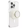Popsockets Round Luxe Coconut Creme Enamel MagSafe Phone Grip and Stand