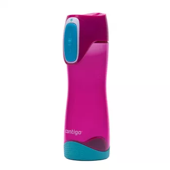 Contigo Swish 500ml Tritan Plastic Water Bottle Raspberry Pink
