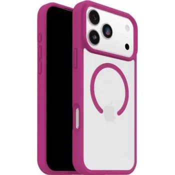 OtterBox React Series Back Cover, skirta Apple iPhone 17 Pro Max – Pink Awakening (Skaidri) – suderinama su MagSafe