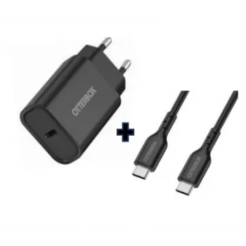 OtterBox EU Wall Charger USB-C 30W su USB-C į USB-C kabelio rinkiniu