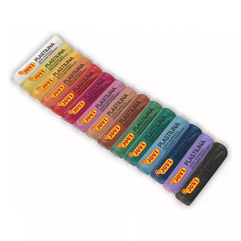 JOVI Plastilina Modelino molis 15 spalvų po 15 g