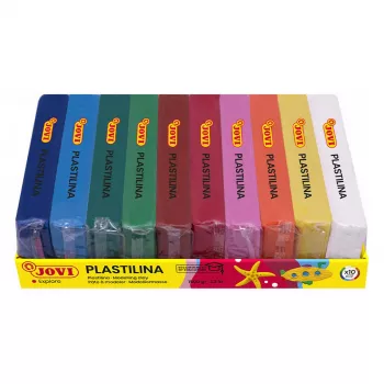 JOVI Plastilina Modelino Molis 10 Spalvų po 150 g
