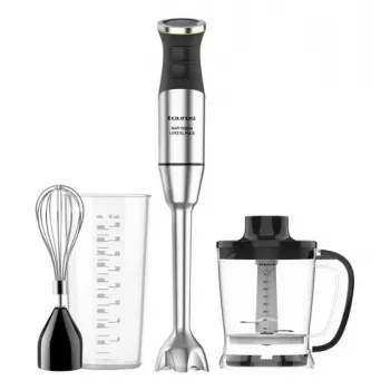 Taurus Bapi 1500 Luxe XL Plus Panardomasis Trintuvas, 1500W, 20 Greičių, Nerūdijantis Plienas, 800ml Indelis, 1L Smulkintuvas, Plaktuvas
