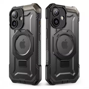 SUPCASE UB Grip Mag MagSafe dėklas iPhone 17, juodas