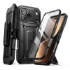 „Supcase Unicorn Beetle Pro“ dėklas, skirtas „iPhone 17 Pro“, juodas