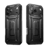 „Supcase Unicorn Beetle Pro“ dėklas, skirtas „iPhone 17 Pro“, juodas