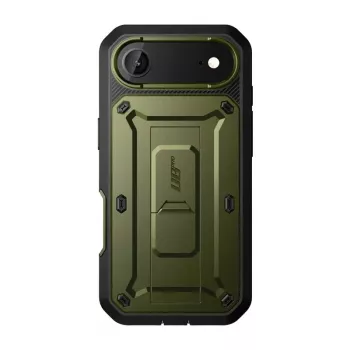 SUPCASE Unicorn Beetle PRO smūgiams atsparus dėklas, skirtas Apple iPhone Air, tamsiai žalias (Guldan)